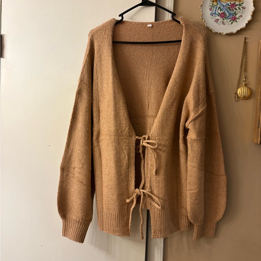 Bow cardigan